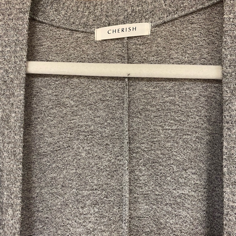 Flaunt Boutique Gray Speckled Cardigan - Picture 7 of 12